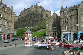 Edinburgh Castle Grass Market