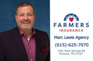 Marc Lewis Farmers Insurance Smyrna, Tn