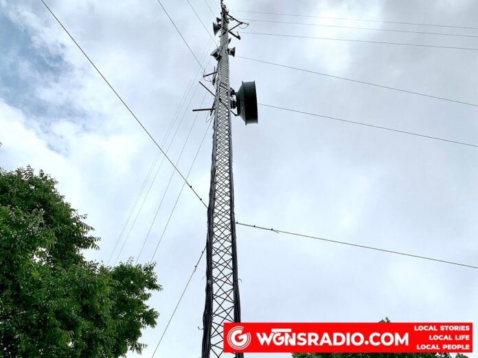 WGNS Radio Rutherford Magazine new WGNS Radio antenna